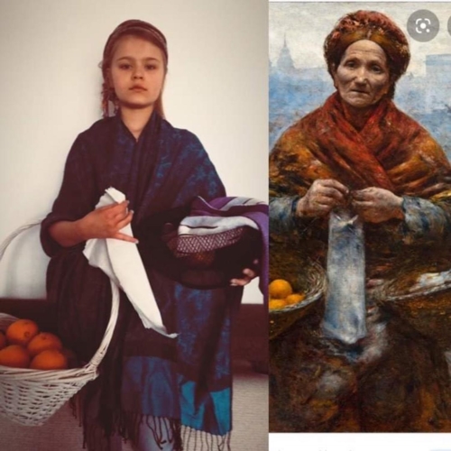 Żydówka z pomarańczami-Gabriela Sikora 6c